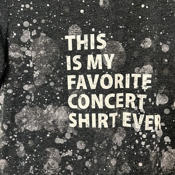 LuLaRoe For The Record Small Liv “This Is My Favorite Concert Shirt Ever” NWT - Picture 3 of 9